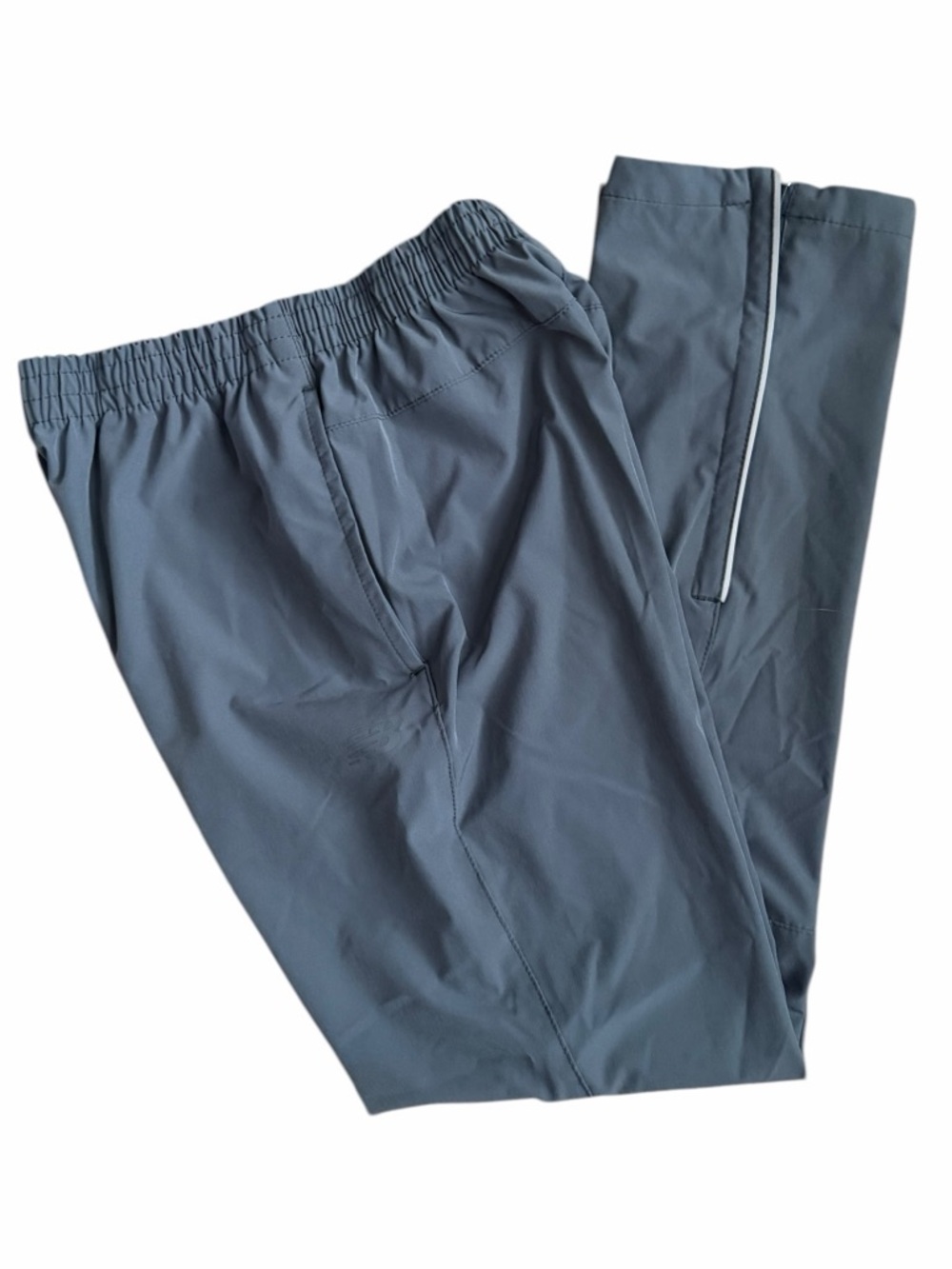 New Balance Men’s Gray Lightweight Elastic Waist Track Pants S